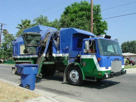 Commercial waste management services handling bulk waste in Highgate