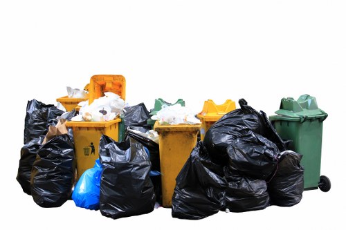 Different types of business waste for recycling and disposal